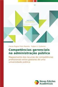 Competências gerenciais na administração pública