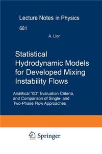 Statistical Hydrodynamic Models for Developed Mixing Instability Flows