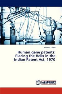 Human gene patents