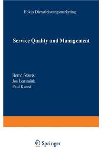 Service Quality and Management