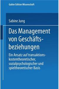 Das Management Von Geschäftsbeziehungen