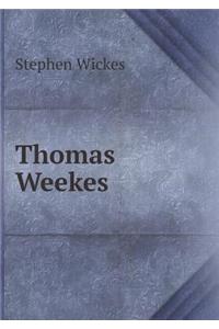 Thomas Weekes