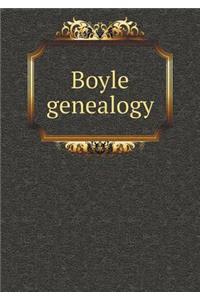 Boyle Genealogy