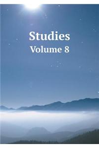 Studies Volume 8