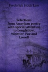 Selections from American poetry