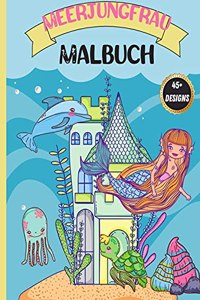 Meerjungfrau Malbuch