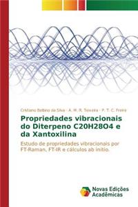 Propriedades vibracionais do Diterpeno C20H28O4 e da Xantoxilina
