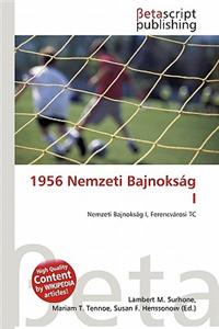 1956 Nemzeti Bajnoksag I