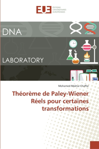 Théorème de Paley-Wiener Réels pour certaines transformations