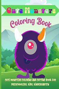 Cute Monsters Coloring Book