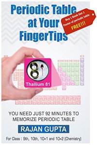 Periodic Table At Your FingerTips : How to Memorize Periodic Table of Elements in Just 92 Minutes. Get a Poster of Periodic Table of Elements worth Rs. 30/- Absolutely free with this book.