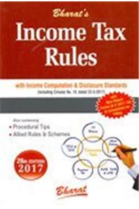 Income Tax Rules With Income Computation and Disclosure Standards