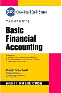 Basic Financial Accounting (Set of 2 Volumes) (CBCS)