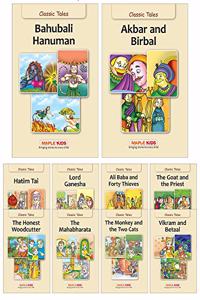 Maple Kids Indian Story Books (Illustrated) (Set of 10 books)