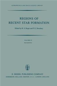 Regions of Recent Star Formation