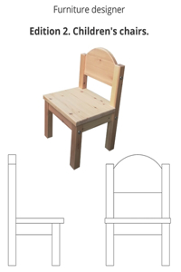 Edition 2. Children's chairs.