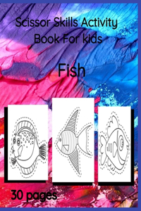 Scissor Skills Activity Book For Kids