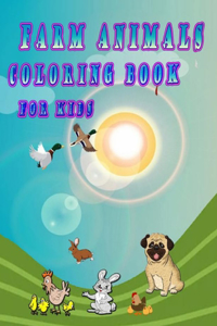 farm animals coloring book for keds