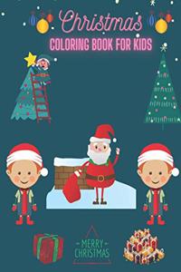 Christmas coloring book for kids