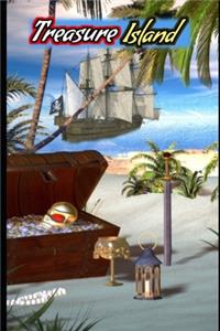 Treasure Island By Robert Louis Stevenson (Treasure Hunt) (Annotated & Illustrated)