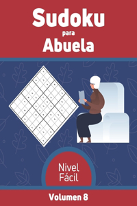 Sudoku para Abuela Nivel Fácil Volumen 8