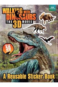 Walking with Dinosaurs Reusable Sticker Book