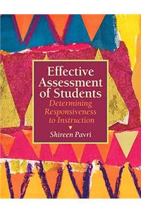 Effective Assessment of Students