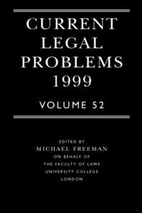 Current Legal Problems 1999