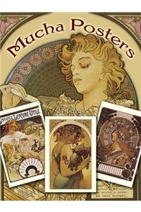 Mucha Posters Postcards: 24 Ready-To-Mail Cards