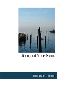 Oran, and Other Poems