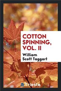 Cotton Spinning
