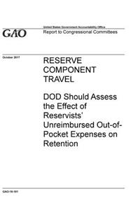 Reserve Component Travel