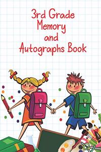 3rd Grade Memory and Autographs Book