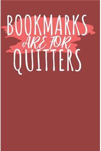 Bookmarks are for quitters