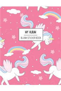 My Album Blank Sticker Book