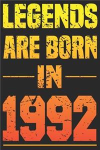 Legends Are Born In 1992