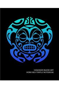 Hawaiian Maori Art Honu Sea Turtle Notebook