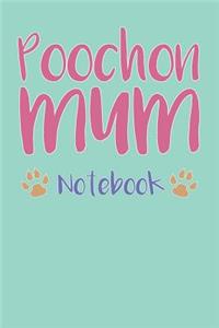 Poochon Mum Composition Notebook of Dog Mum Journal