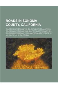 Roads in Sonoma County, California