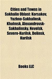 Cities and Towns in Sakhalin Oblast