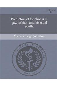 Predictors of Loneliness in Gay