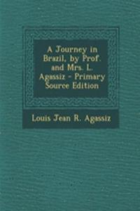 A Journey in Brazil, by Prof. and Mrs. L. Agassiz - Primary Source Edition