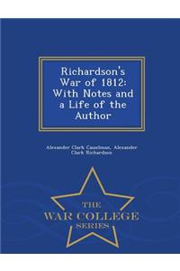 Richardson's War of 1812