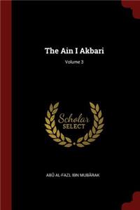 Ain I Akbari; Volume 3