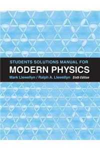 Student Solutons Manual for Modern Physics