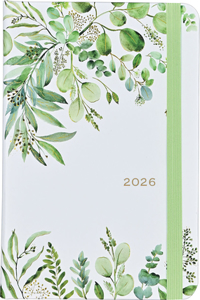 2026 Eucalyptus Weekly Planner (16 Months, Sept 2025 to Dec 2026)