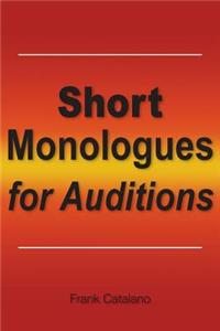 Short Monologues for Auditions