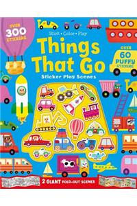 Things That Go Sticker Play Scenes