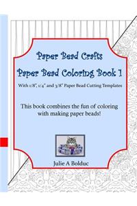 Paper Bead Crafts Paper Bead Coloring Book 1