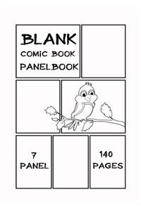 Blank Comic Book Panelbook